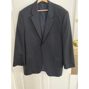 Lauren Ralph Lauren Mens 46R Black Wool Suit Jacket / Coat